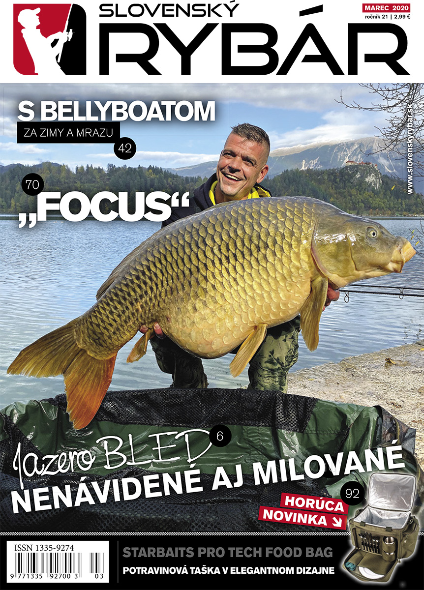 Nové vydanie magazínu Slovenský RYBÁR, marec 2020.