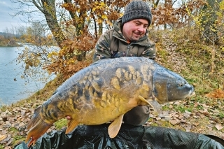 Krásny kapor v mojom náručí a tá kresba šupín, bomba!