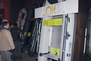 OKfish už tradične ponúkal kvalitné nafukovacie člny Kolibri a Zico.
