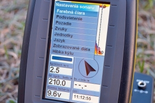 Intuitívne menu TF640 v slovenskom jazyku.