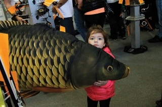 Najobľúbenejšia ryba výstavy.