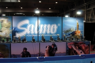 Značka SALMO predvádzala svoje osvedčené voblery.