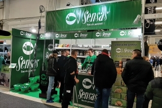 Stánok SENSAS je obľúbený medzi kaprármi a feedristami.