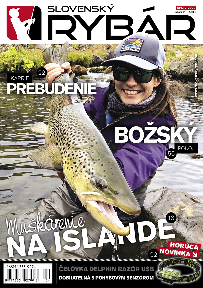 Nové vydanie magazínu Slovenský RYBÁR, aprílové 2020.