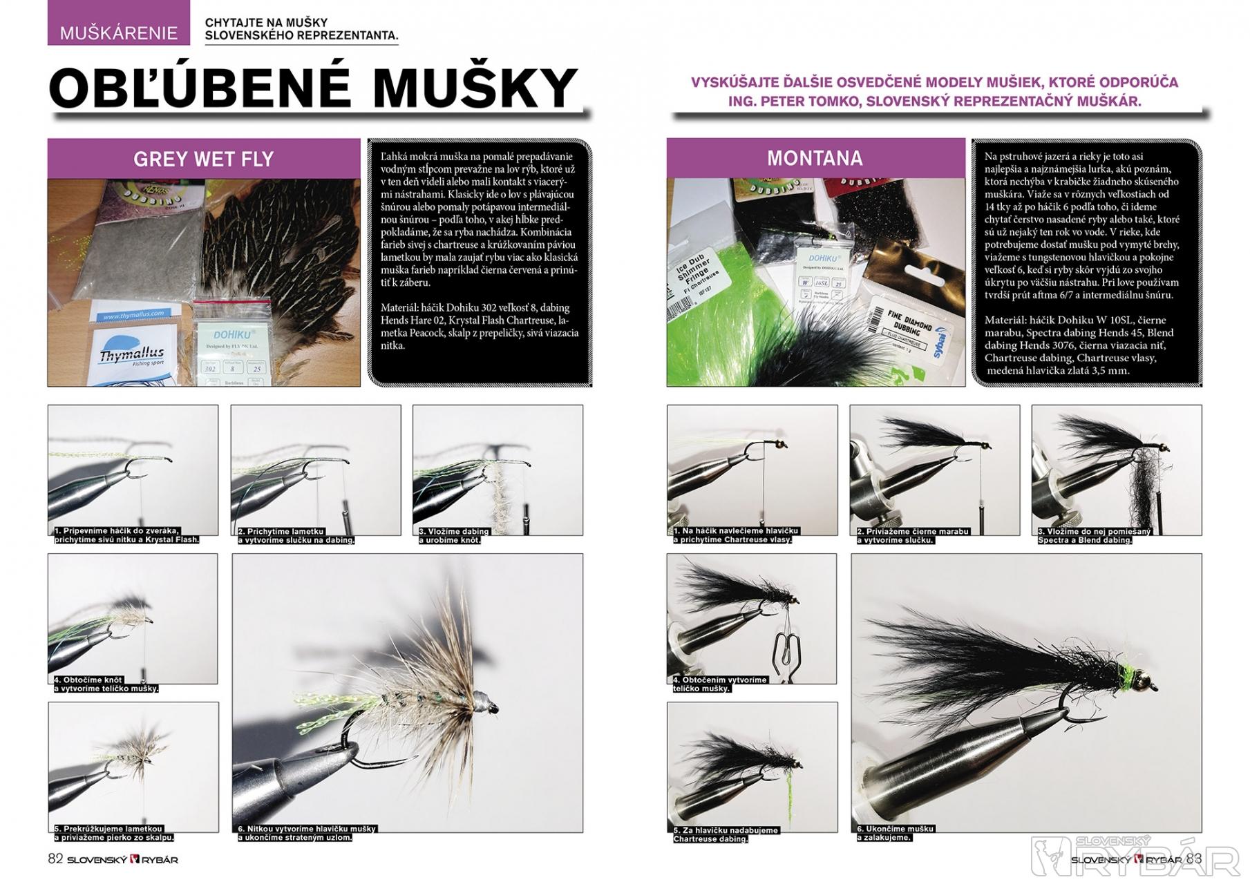 Obľúbené mušky 1