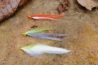 Clouser Deep Minnow a Half-Half Clouser - prehľadávači väčších hĺbok.