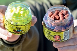 Osvedčené fluoro nástrahy do chladnej vody - atraktívne a dobre viditeľné.