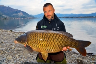 Posledný kapor výpravy 15,5 kg.