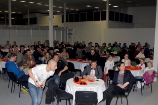 V sobotu večer pre nás organizátori pripravili recepciu s občerstvením.