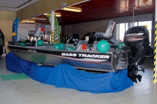 Na Agrokomplexe ste mohli vidieť aj rybárske člny Tracker Pro 170 a HX 4,6.