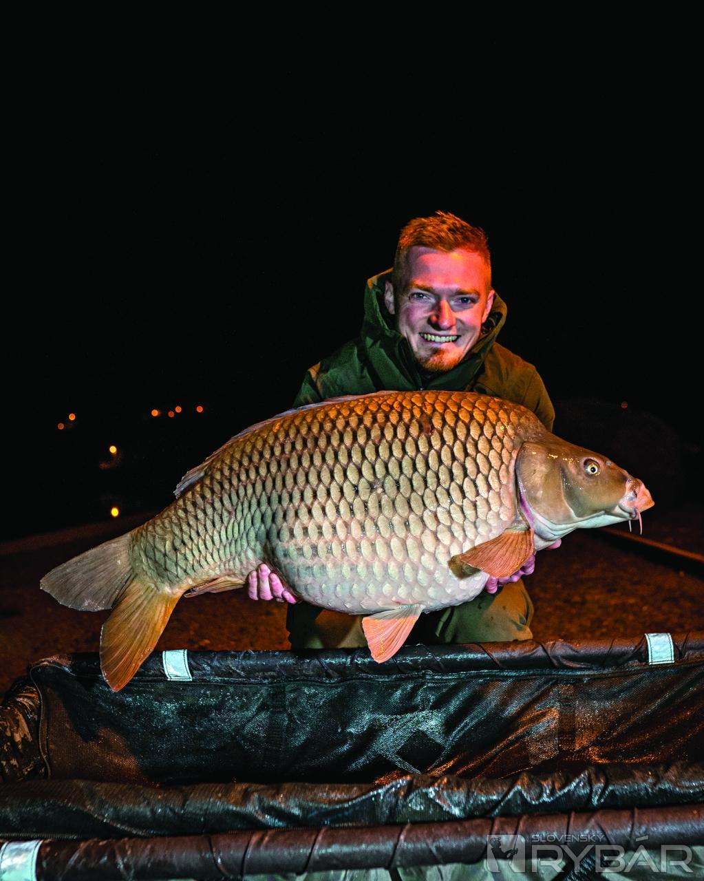 Mirov nafúknutý šupináč s hmotnosťou 18 kg.