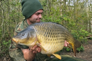 Yateley Car Park ma odmenilo aj takým nádherným šupináčom na rehydratované boilies.