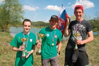 Daniela Nová, Adam Benda a Patrik Lencsés.