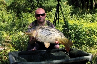 Prvý kapor nad 70 cm v podaní Jara Šafárika z Orthodox Carp.
