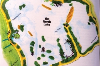 Severné jazero – Yateley, North Lake 
s miestami, kde sa písali mnohé príbehy.