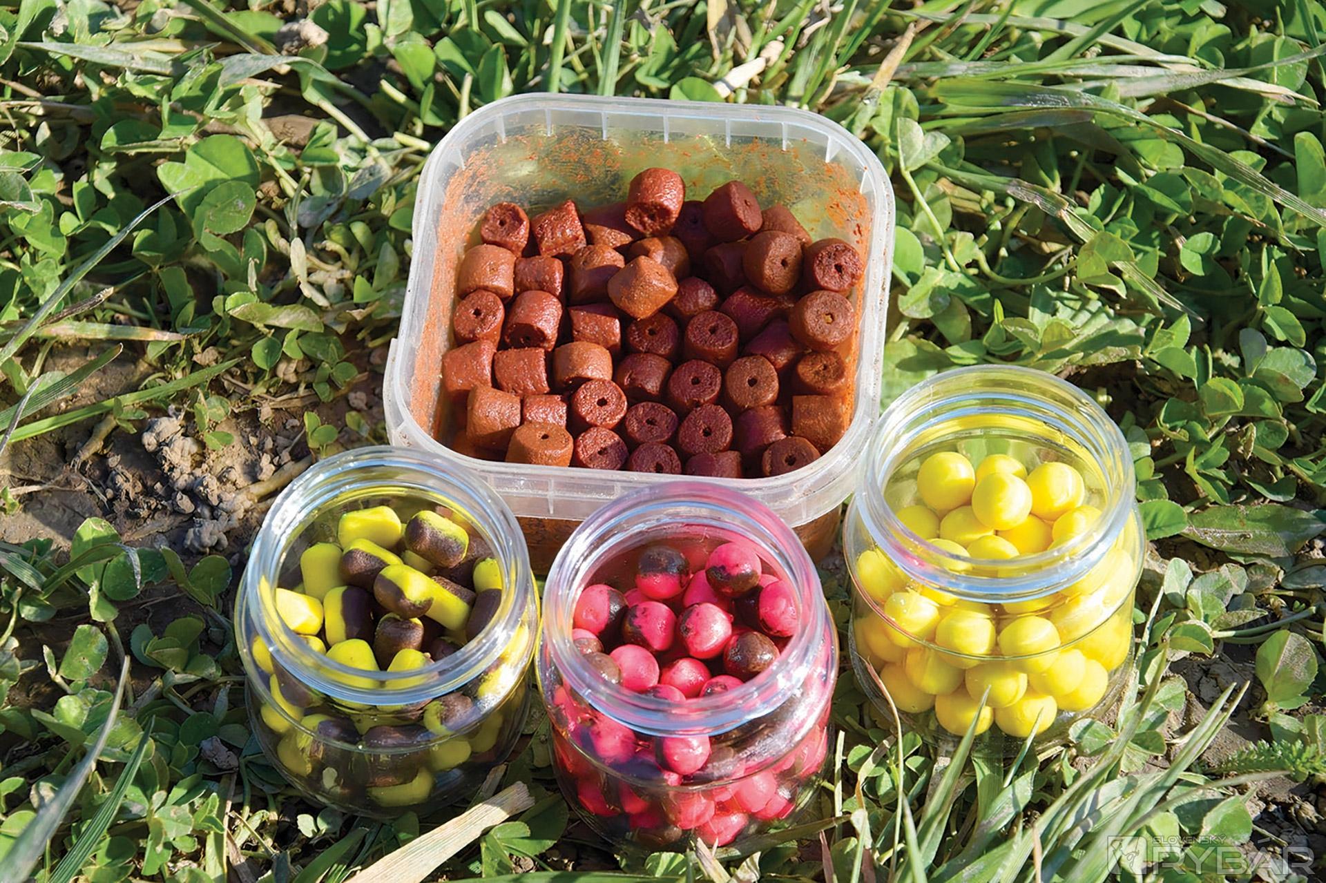 Waftersky, peletky a minipopky pre method feeder.