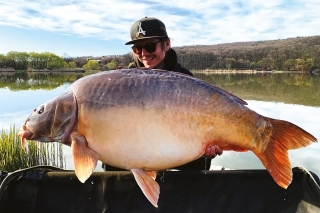 Parťák Ľuboš 
s lyscom 22  kg.