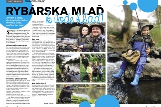 Rybárska mlaď, k vode hľaď!