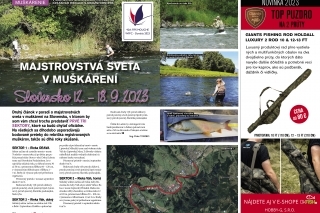Majstrovstvá sveta v muškárení Slovensko 12. – 18. 9. 2023