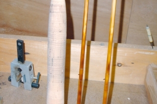 Detail prútu.
