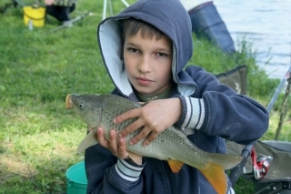 Martin Urminský a jeho krásny kaprík.