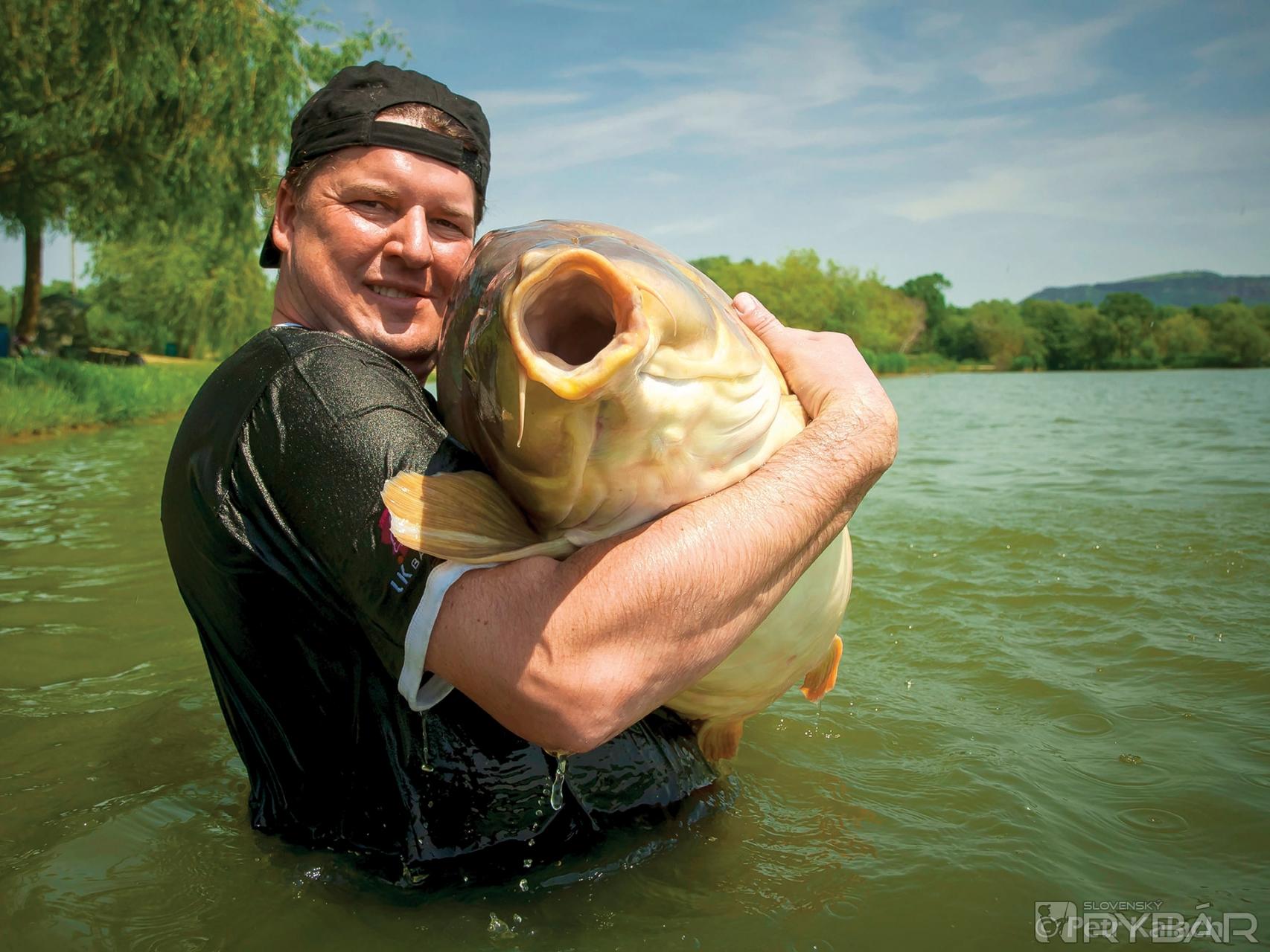 Svetový rekord kapra - 47,8 kg 2