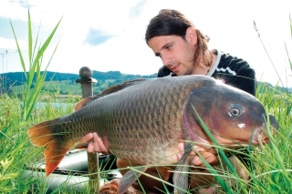 Chytajte kapry  keď "neberú"! Lokalizácia kapra