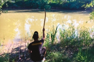 Na kŕmenie som použil boilies tvrdé ako kameň.