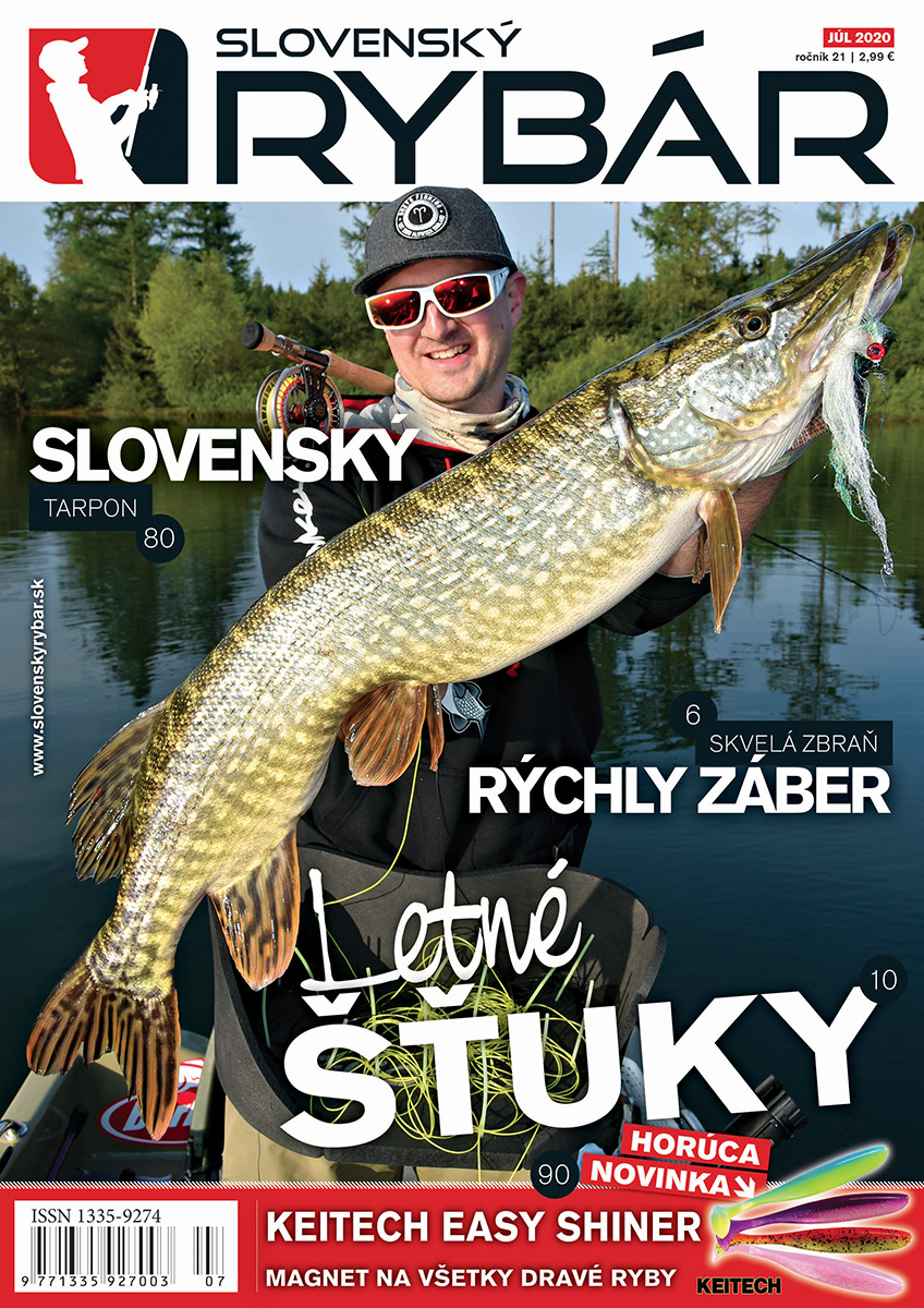 Nové vydanie magazínu Slovenský RYBÁR, júl 2020.