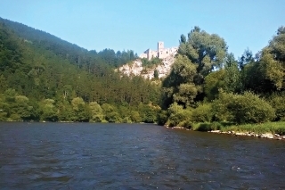Váh nad Strečnom.
