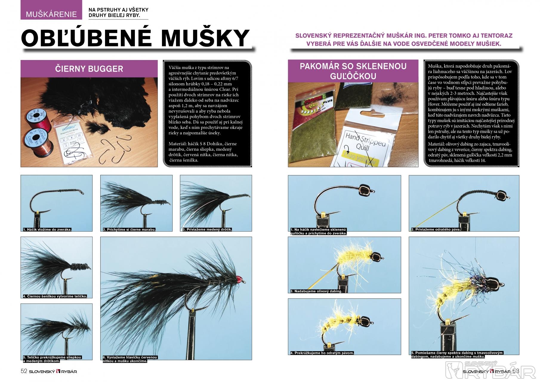 Obľúbené mušky 1