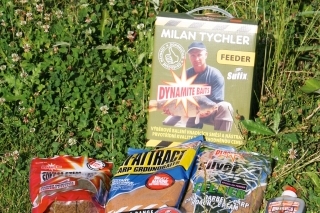 Návnady a nástrahy od Dynamite Baits znamenali permanentnú pozornosť pri feedrovom prúte.