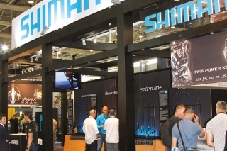 Jedným z najkrajších stánkov bol určite ten od Shimano.