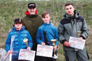 Zľava: Marián Zaparaník, Benjamín Dolnák, František Repa.