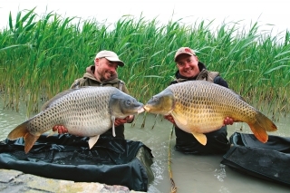 Famózny double - obe ryby cez 18 kg.