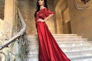 Fotenie počas súťaže Miss Záhoria 2018 na zámku v Holíči.