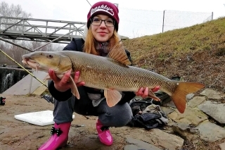 Moja prvá mrena a hneď takýto pekný kúsok, 65 cm.