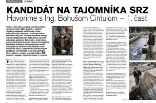 Kandidát na tajomníka SRZ - 1. časť