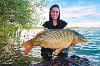 Pre Mišku ďalšia ryba, v tomto prípade šupináč s hmotnosťou cez 14 kg.