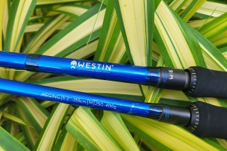 Používali sme hlavne prúty Westin W6 Jigging a W6 Popping.