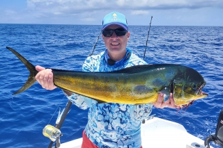 Honzo a jeho mahi-mahi.