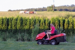 Kosenie traktorovou kosačkou 6
