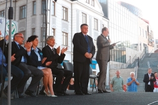 Záverečný ceremoniál 35. majstrovstiev sveta v Žiline 26.7.2015