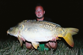 Lysec 11,30 kg so zaujímavými šupinkami.