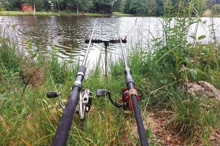 Čakanie na záber.